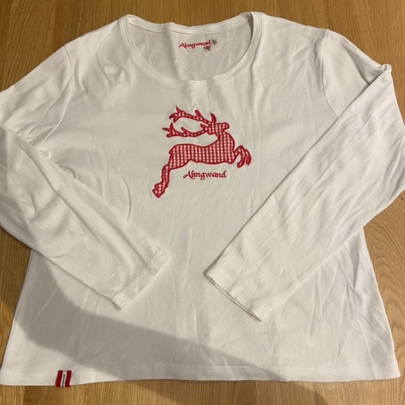 Almgwand Reindeer Longsleeve - Picture 1 of 6